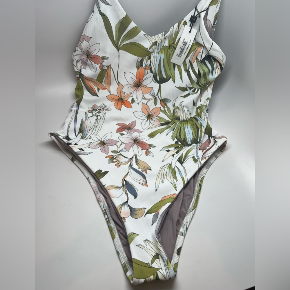 Floral One Piece Swimsuit